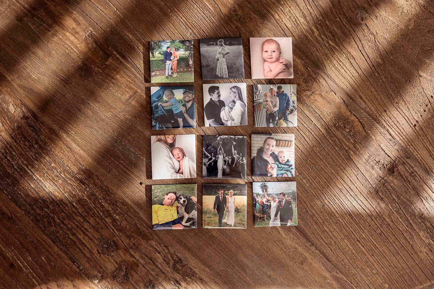 Custom Photo Magnets (Set of 12)